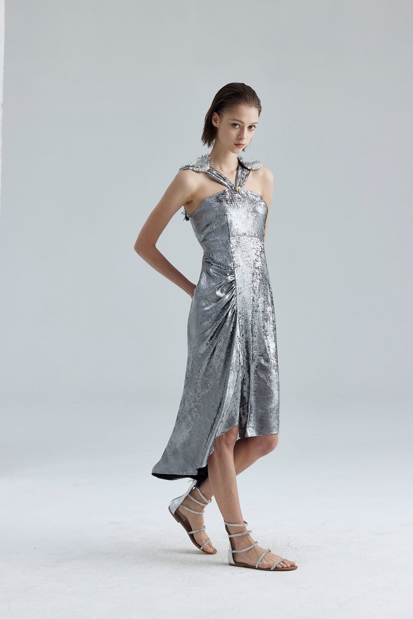 13.Silver wing dress