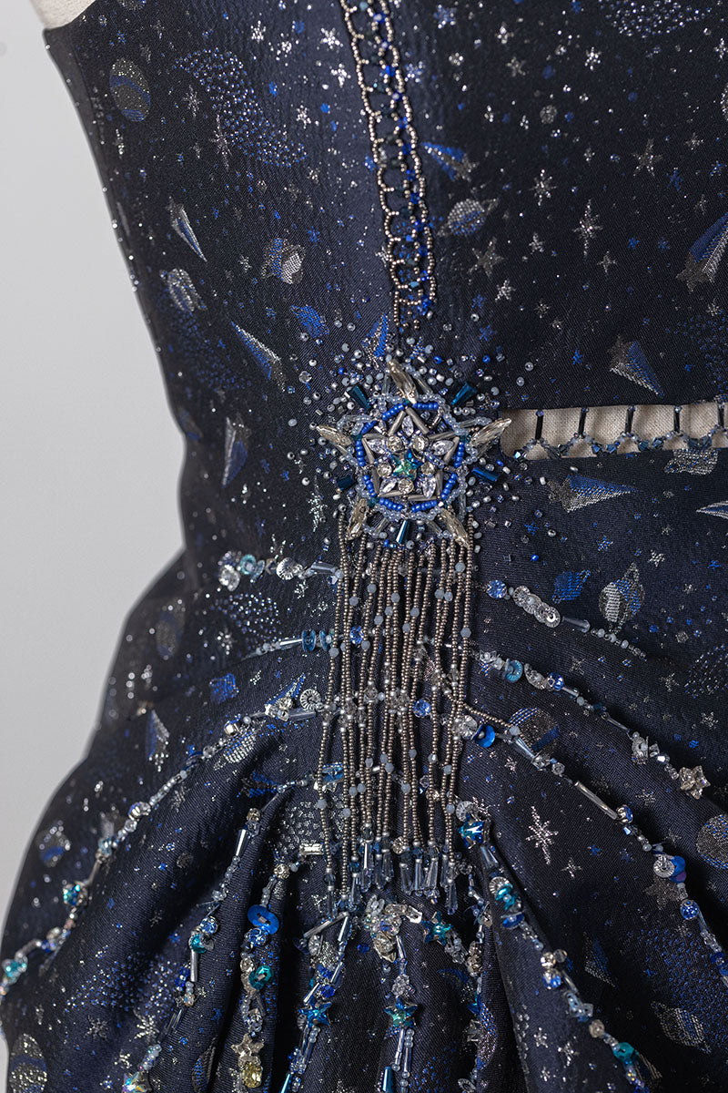 6.Starry sky dress