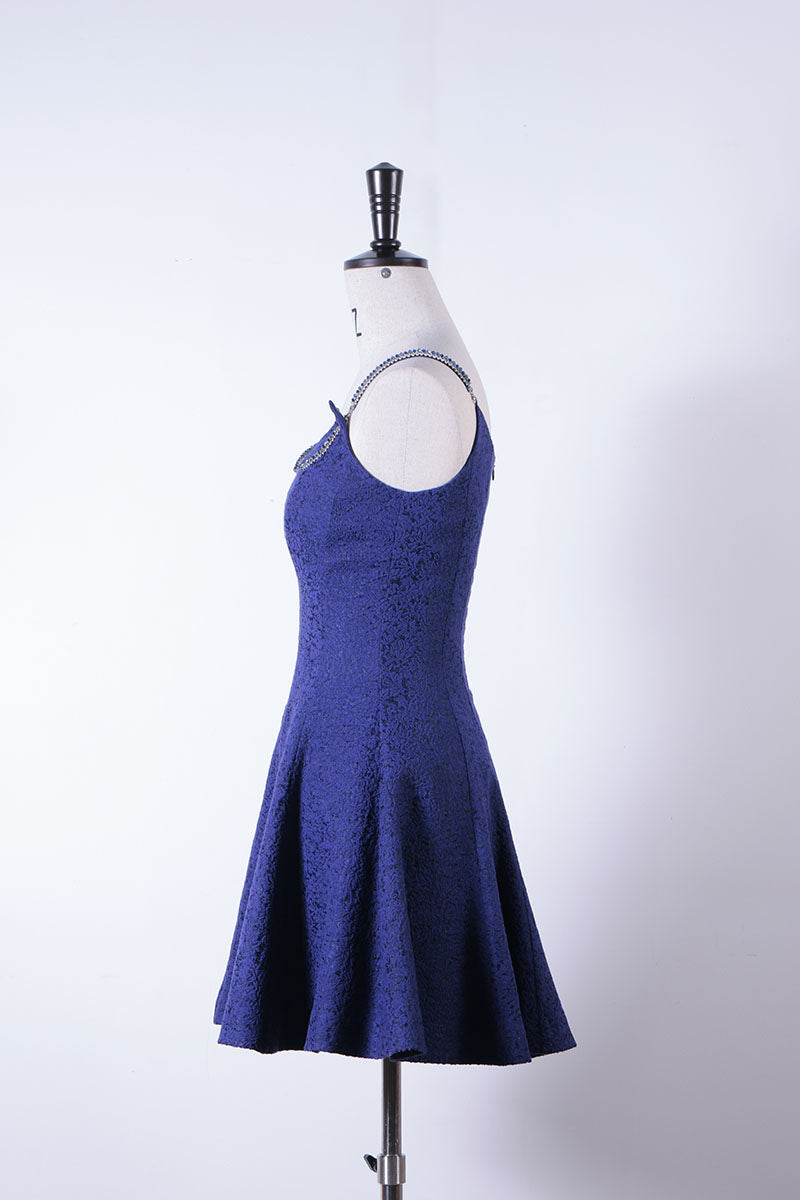 29.Blue beaded dress