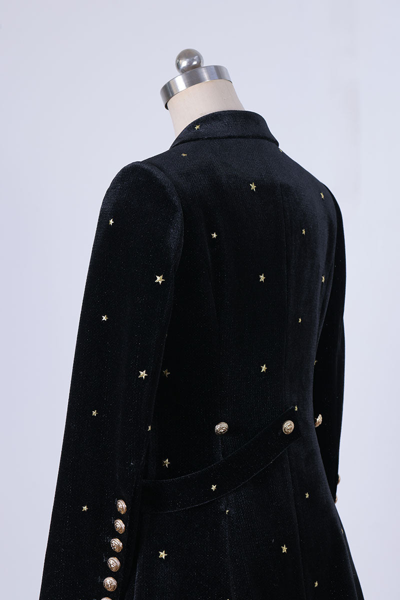 28. Star embroidered suit