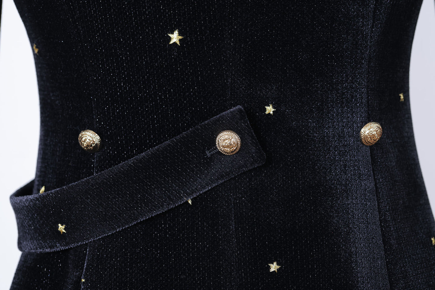 28. Star embroidered suit